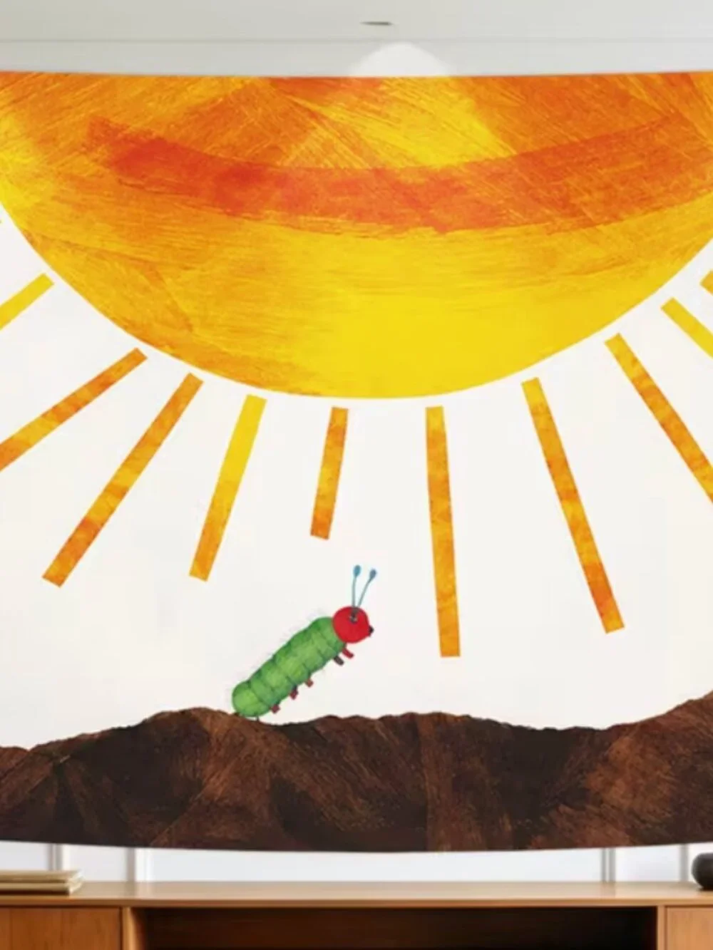 THE VERY HUNGRY CATERPILLAR by ERIC CARLE WALL HANGING DECOR-27.5